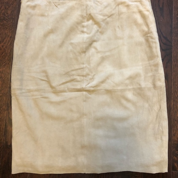 Ralph Lauren Suede Skirt - Picture 2 of 4